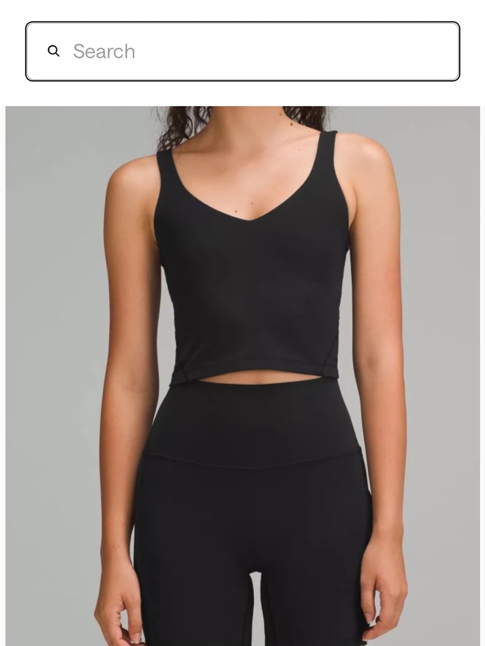 lululemon Align™ Tank Top Light Support A/B Cup size 6